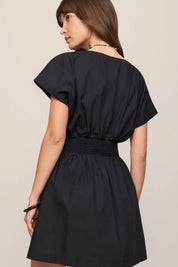 Black Sanna Mini Dress