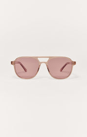 Rose Crystal Tourist Sunglasses