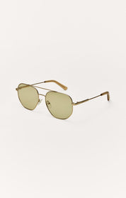 Satin Gold Highway Sunglasses