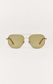 Satin Gold Highway Sunglasses