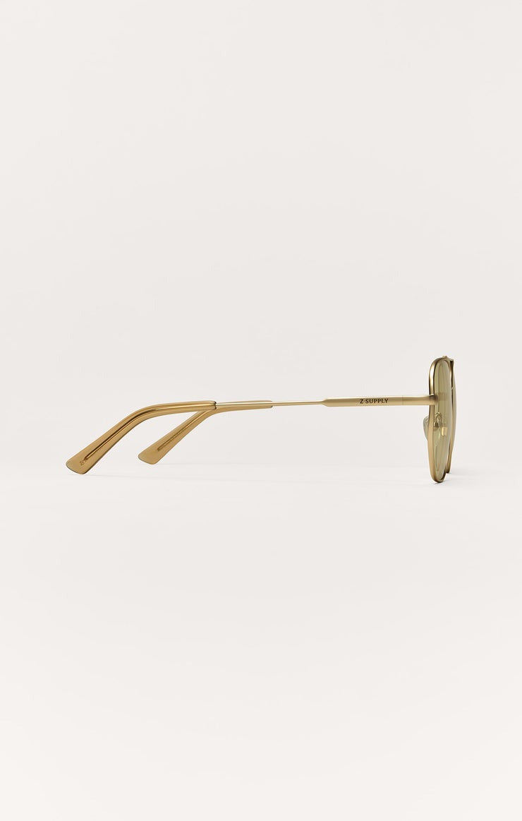 Satin Gold Highway Sunglasses