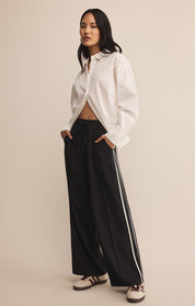 Black Saunder Track Pant