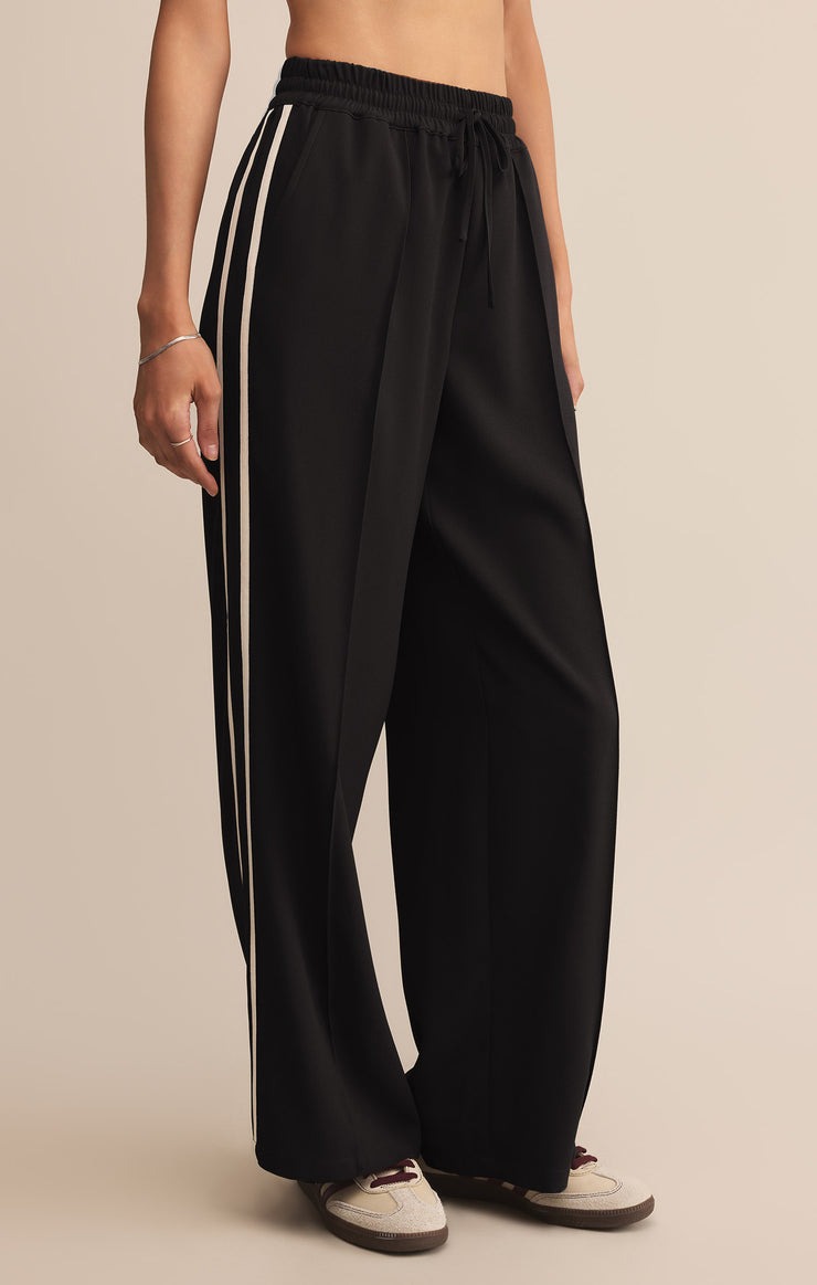 Black Saunder Track Pant