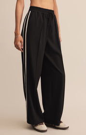 Black Saunder Track Pant