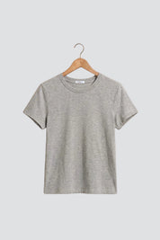 Heather Grey Junie Slub Tee