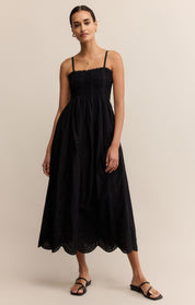 Black Dani Midi Dress