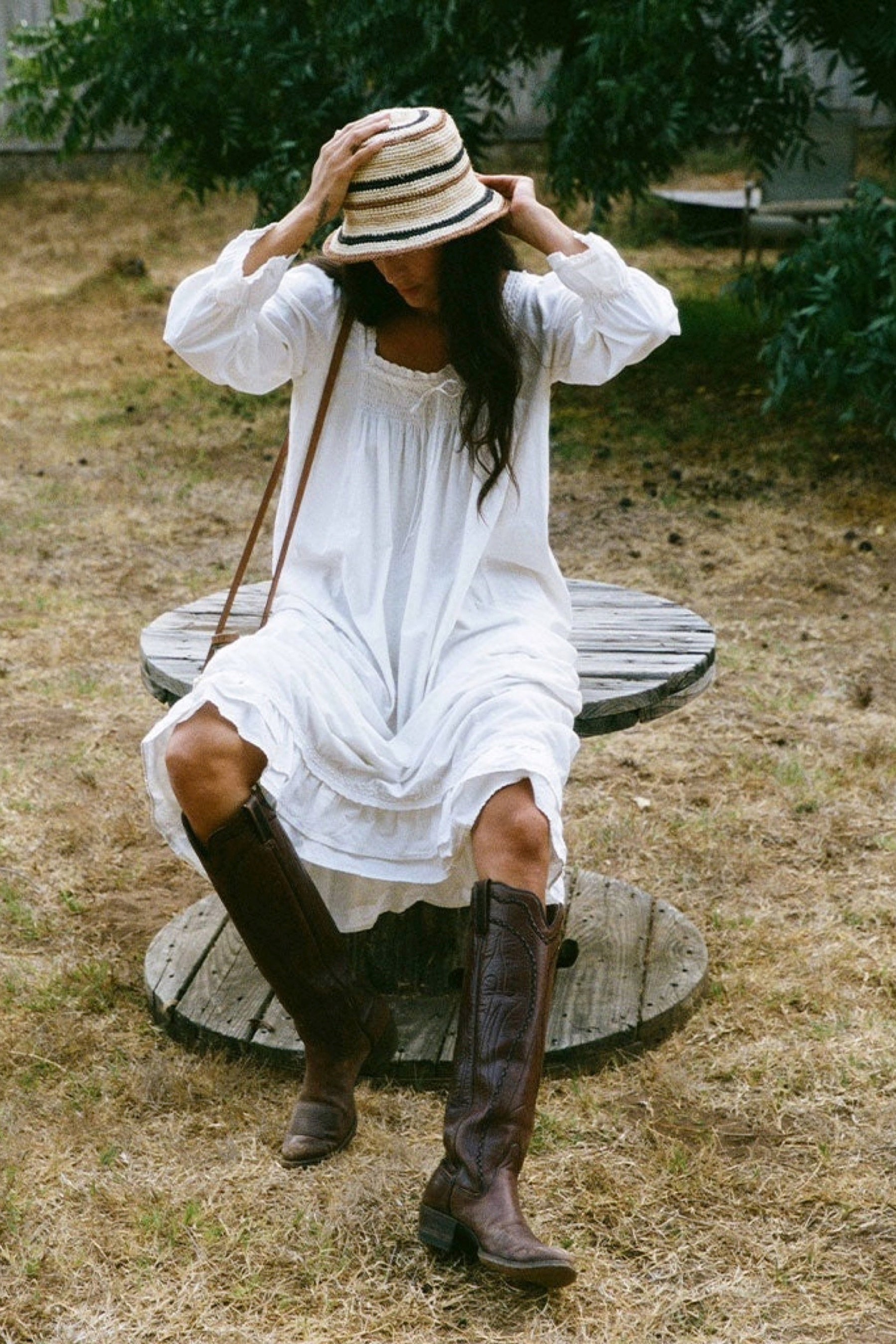 Fall Stripe Bucket Hat