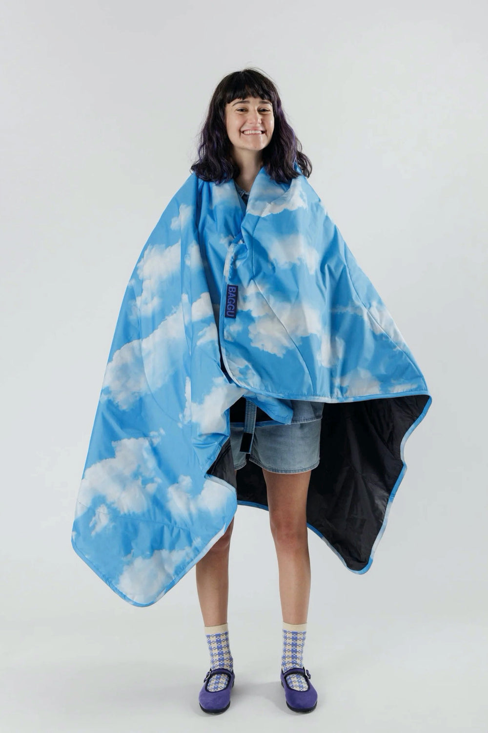 Clouds Puffy Picnic Blanket