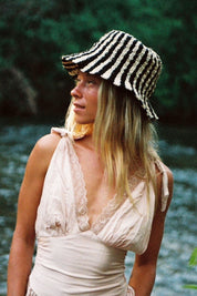 Summer Stripe Bucket Hat
