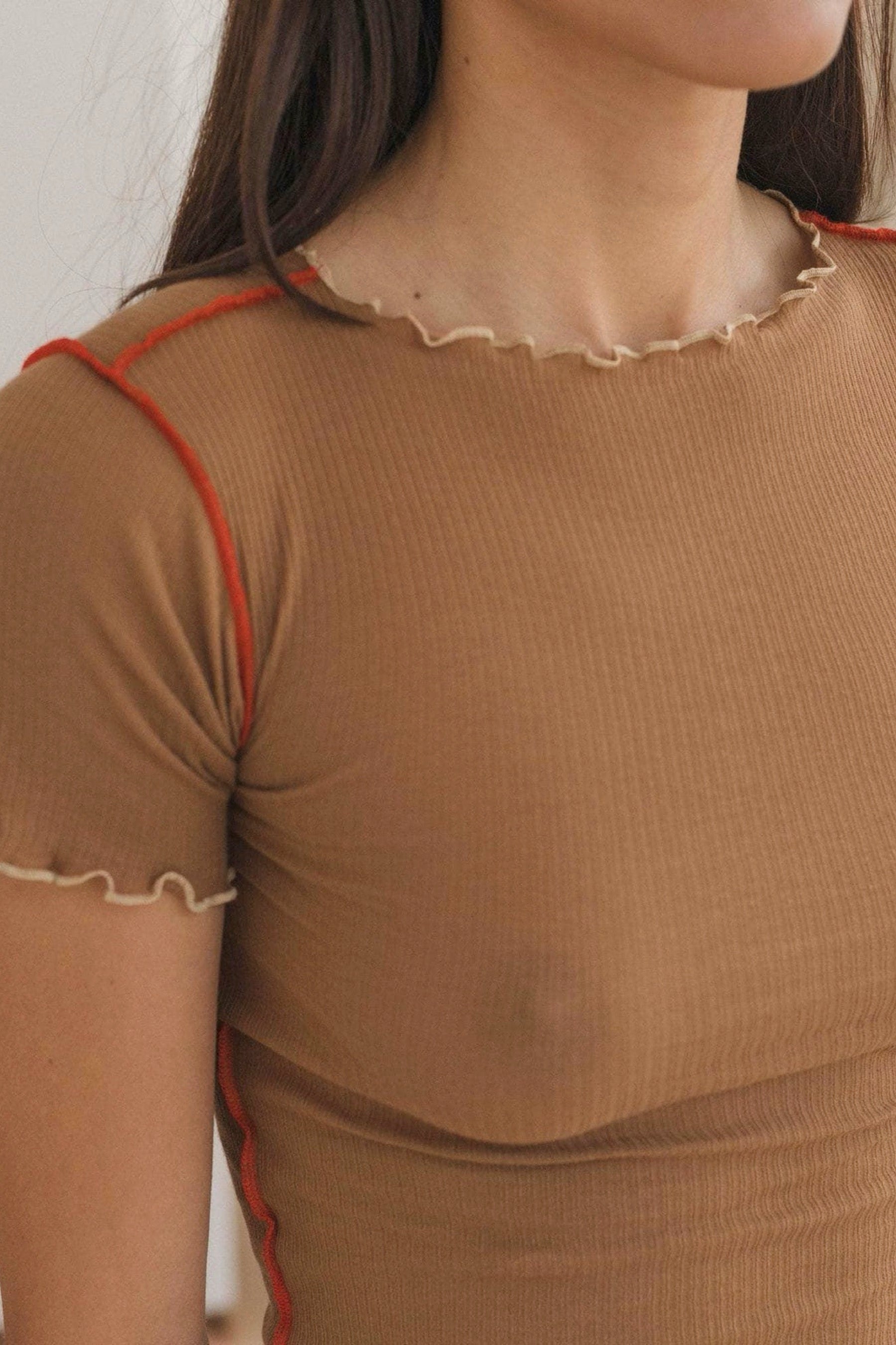 Alamillo Brown Vein Tee