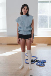 Undyed Overknee Socks