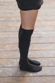 Black Overknee Socks