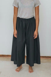 Black Cable Pant