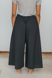 Black Cable Pant