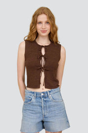 Brown Rachel Tank