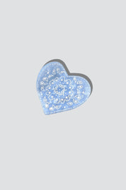 Blue Paisley Bandana Claw Clip