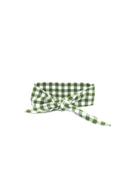 Forest Gingham Necktie