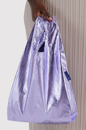 Baby Lavender Metallic Baggu