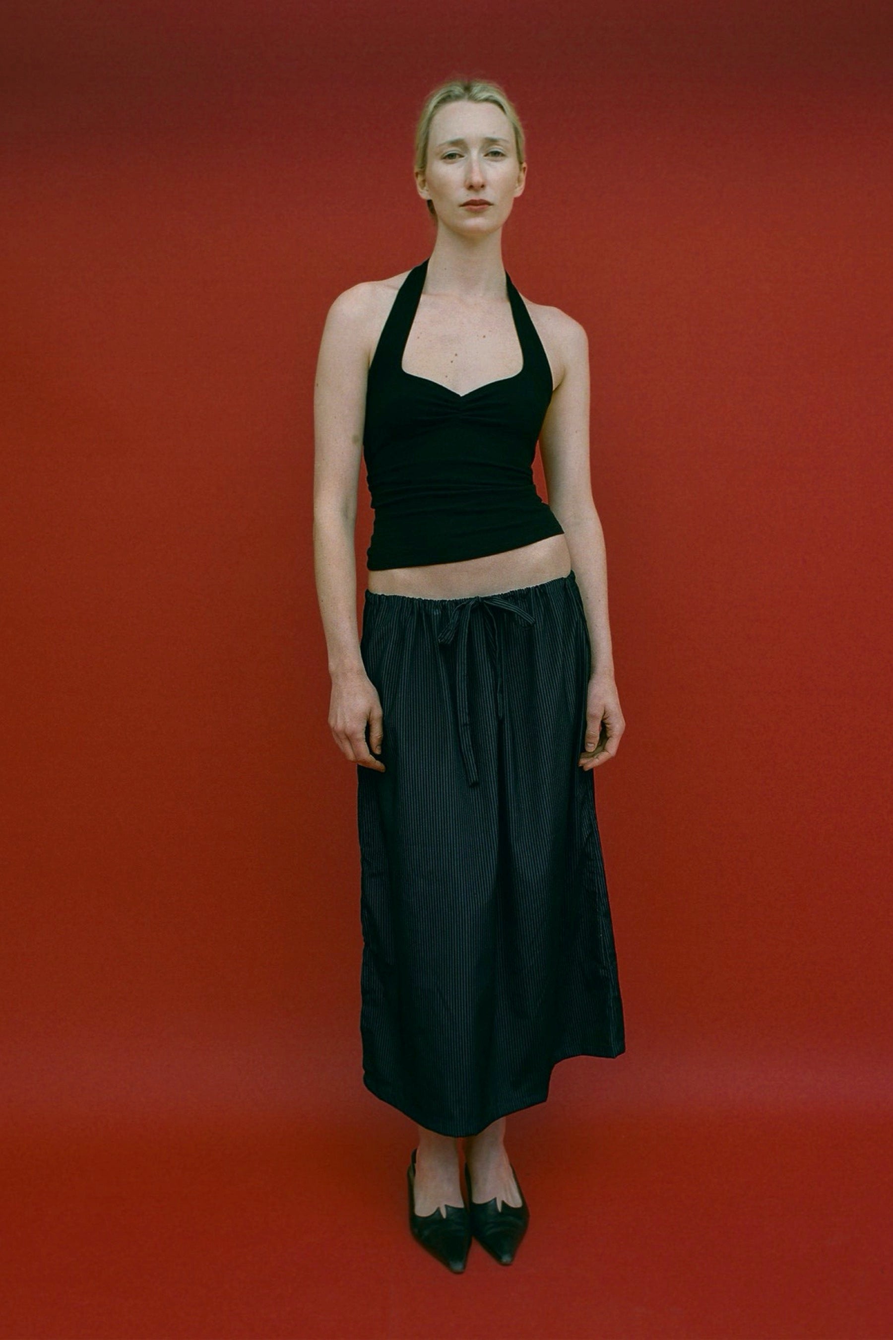 Black Corazon Halter