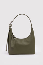 Loden Leather Mini Shoulder Bag