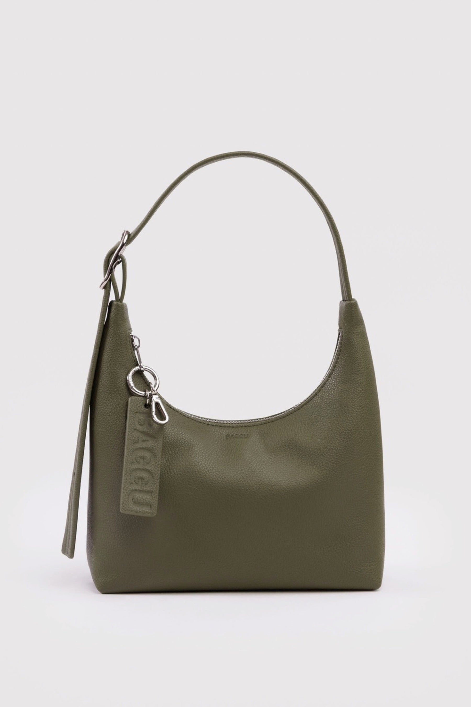 Loden Leather Mini Shoulder Bag
