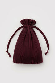 Mahogany Pleated Baggu