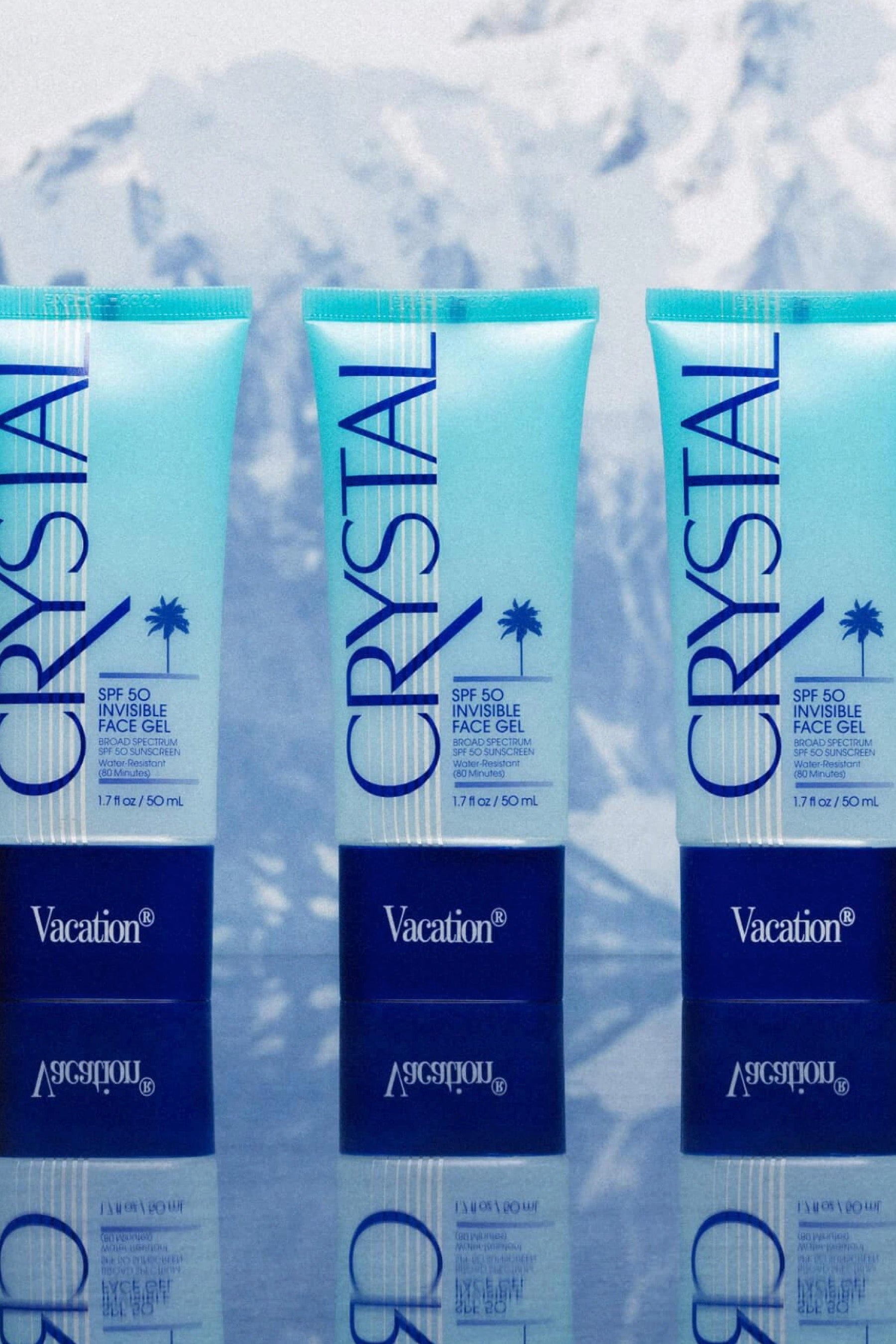 Crystal SPF 50 Face Gel