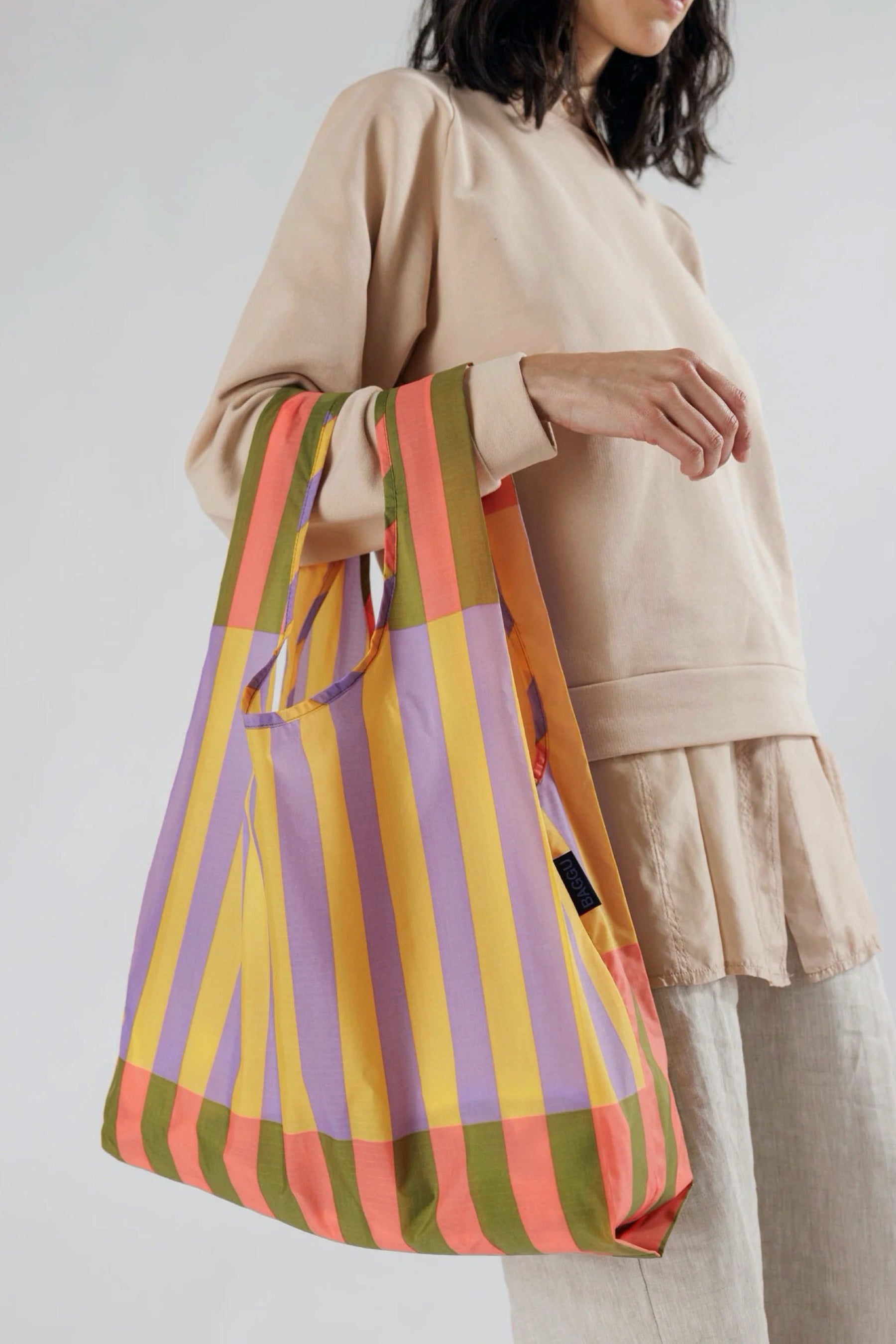 Sunset Quilt Stripe Baggu