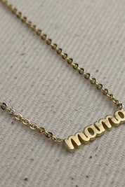 Gold Mama Necklace
