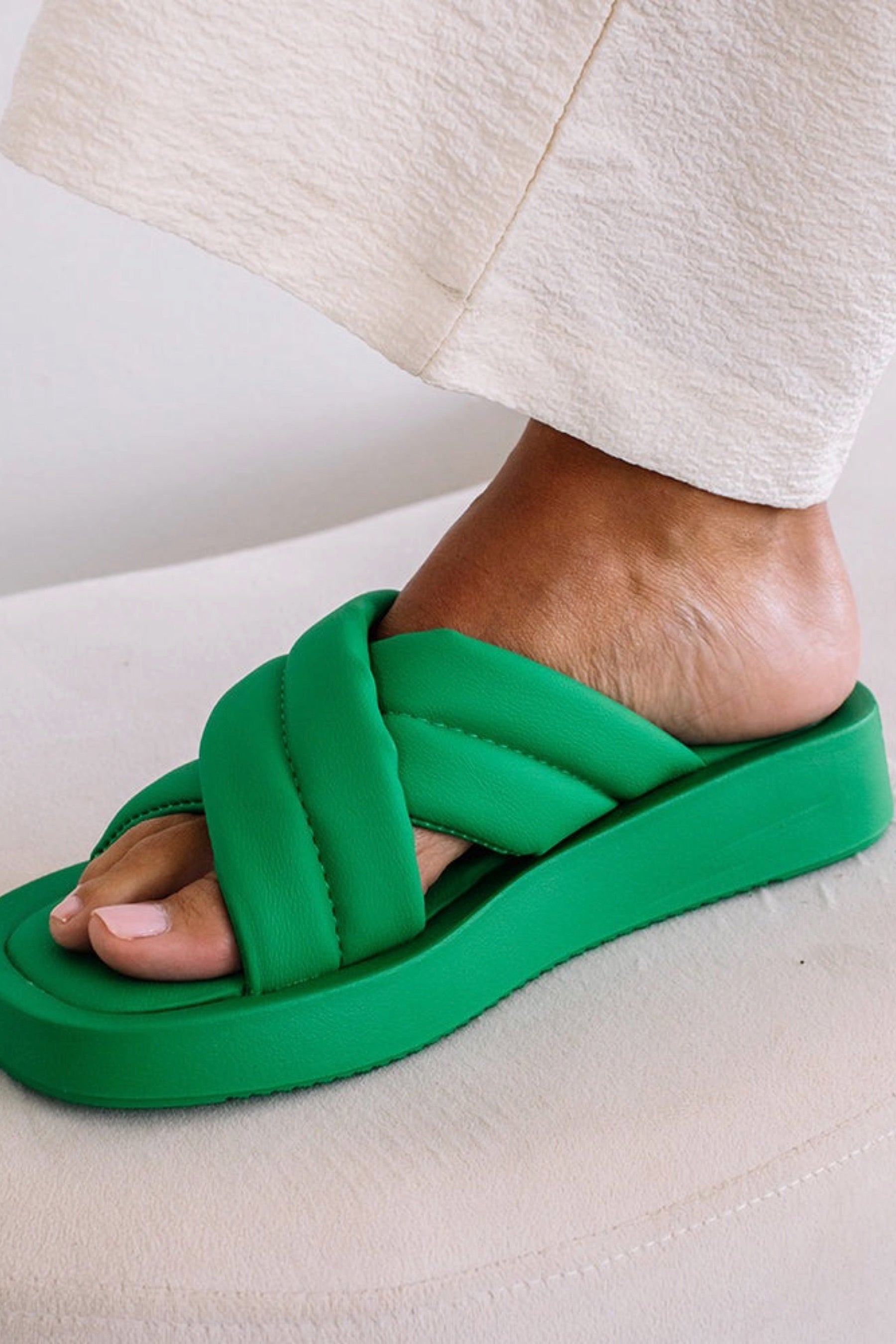 Green Piper Sandal