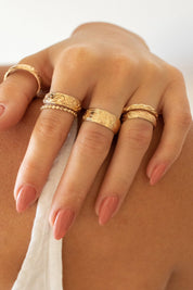 Gold Goddess Ring