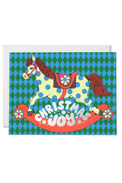 Christmas Horse Card
