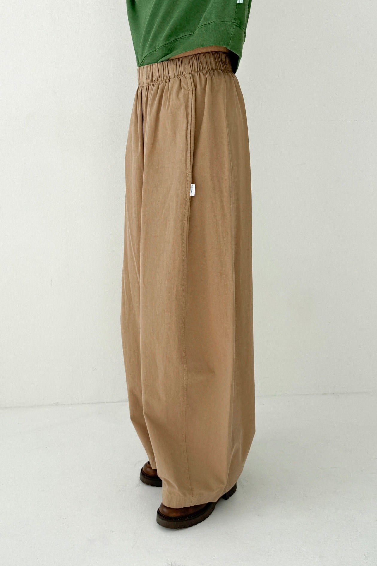 Khaki Parachute Pant