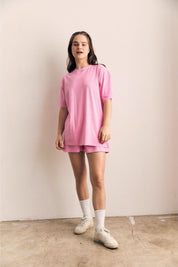 Pink Cosmos Loose Tee
