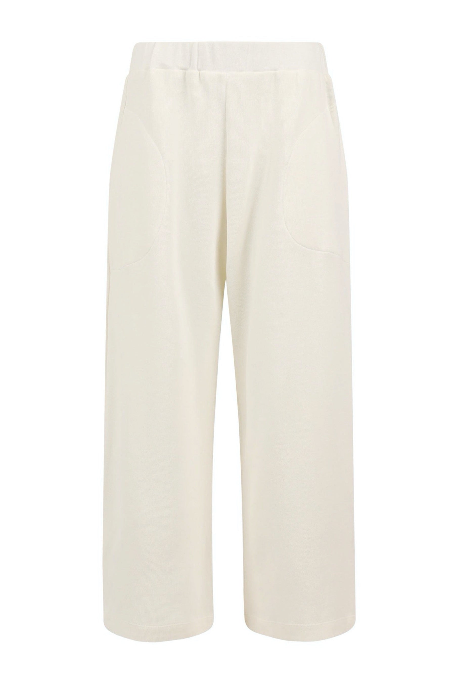 Boucle White Delilah Pant