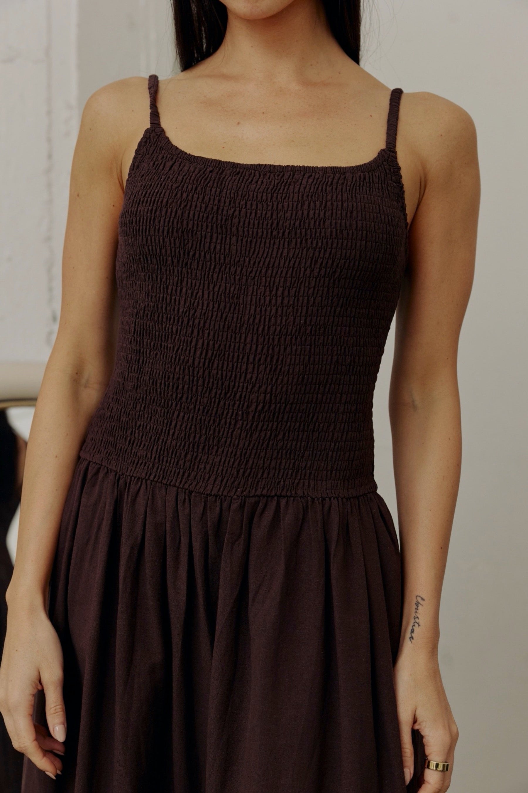 Chestnut Marcella Dress