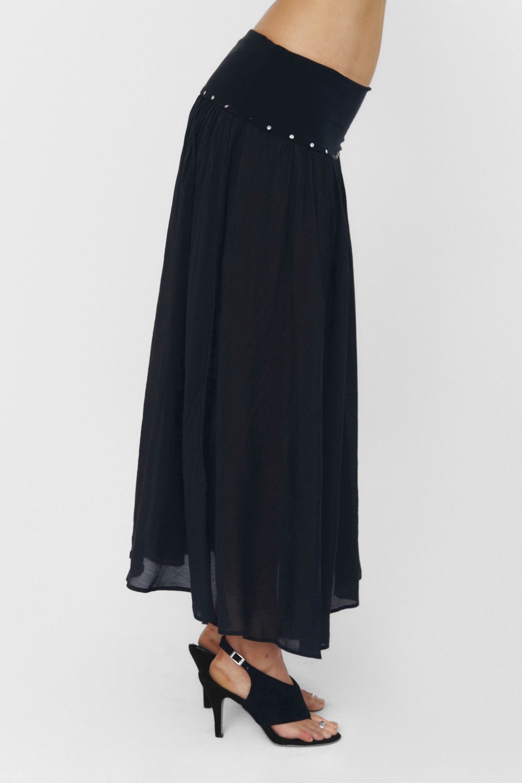 Black Yuan Skirt