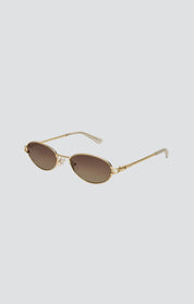 Gold Gradient Porto Sunglasses