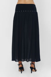 Black Yuan Skirt