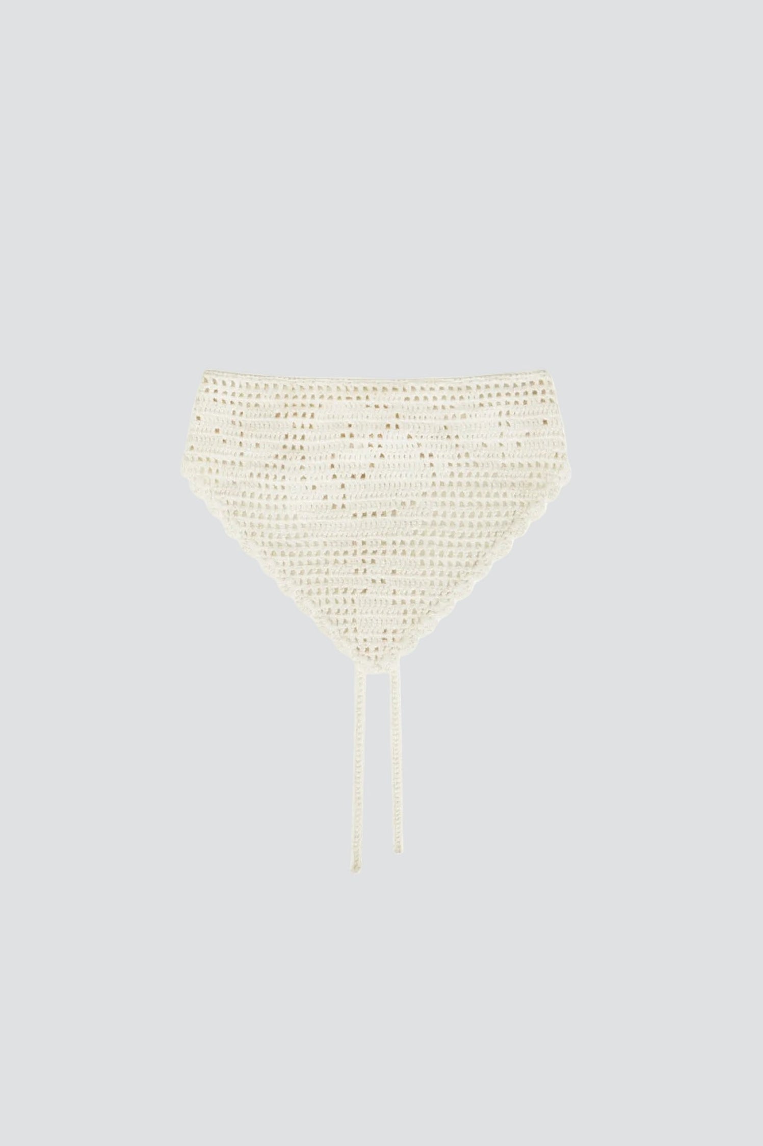 Ivory Rose Triangle Bandana