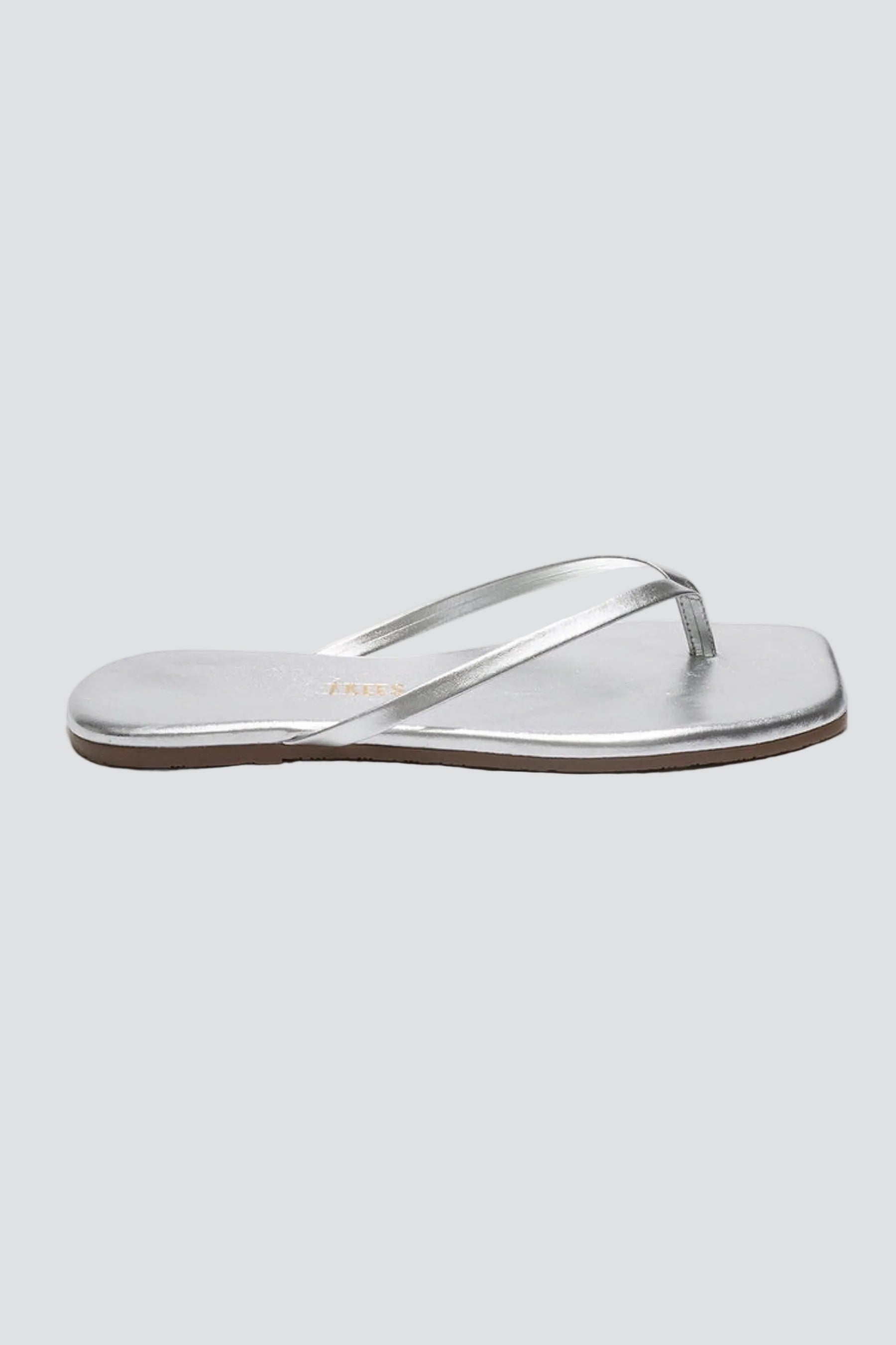 Silver Lily Square Toe Sandal