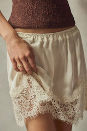 Tofu Meet In The Middle Slip Skirt
