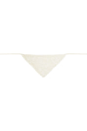Ivory Rose Triangle Bandana