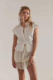 Tofu Meet In The Middle Slip Skirt
