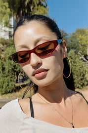 Black Cherry Mini Funk Sunglasses