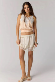 Tofu Meet In The Middle Slip Skirt