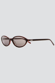 Oxblood Star Locket Sunglasses