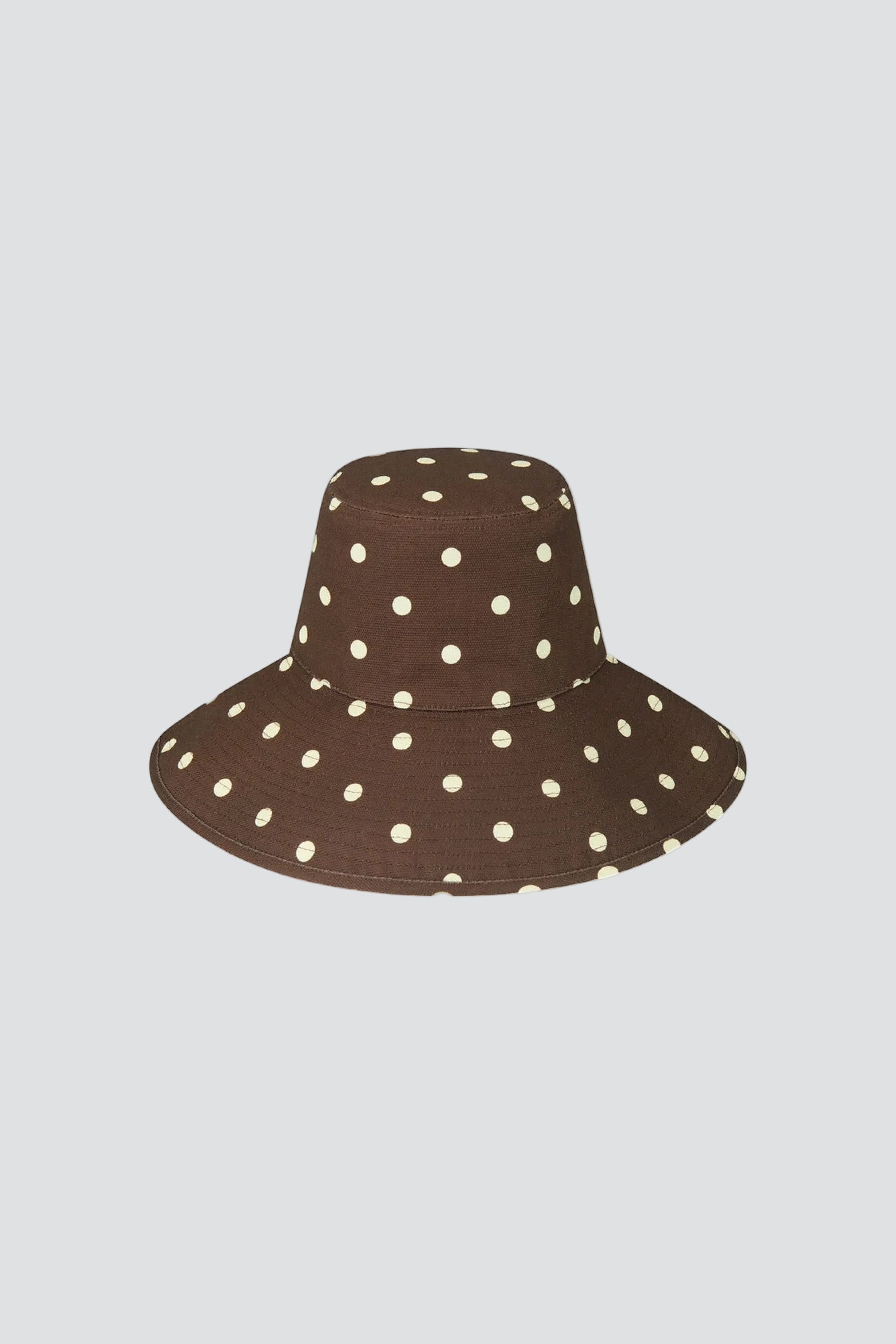Polka Dot Canvas Holiday Bucket