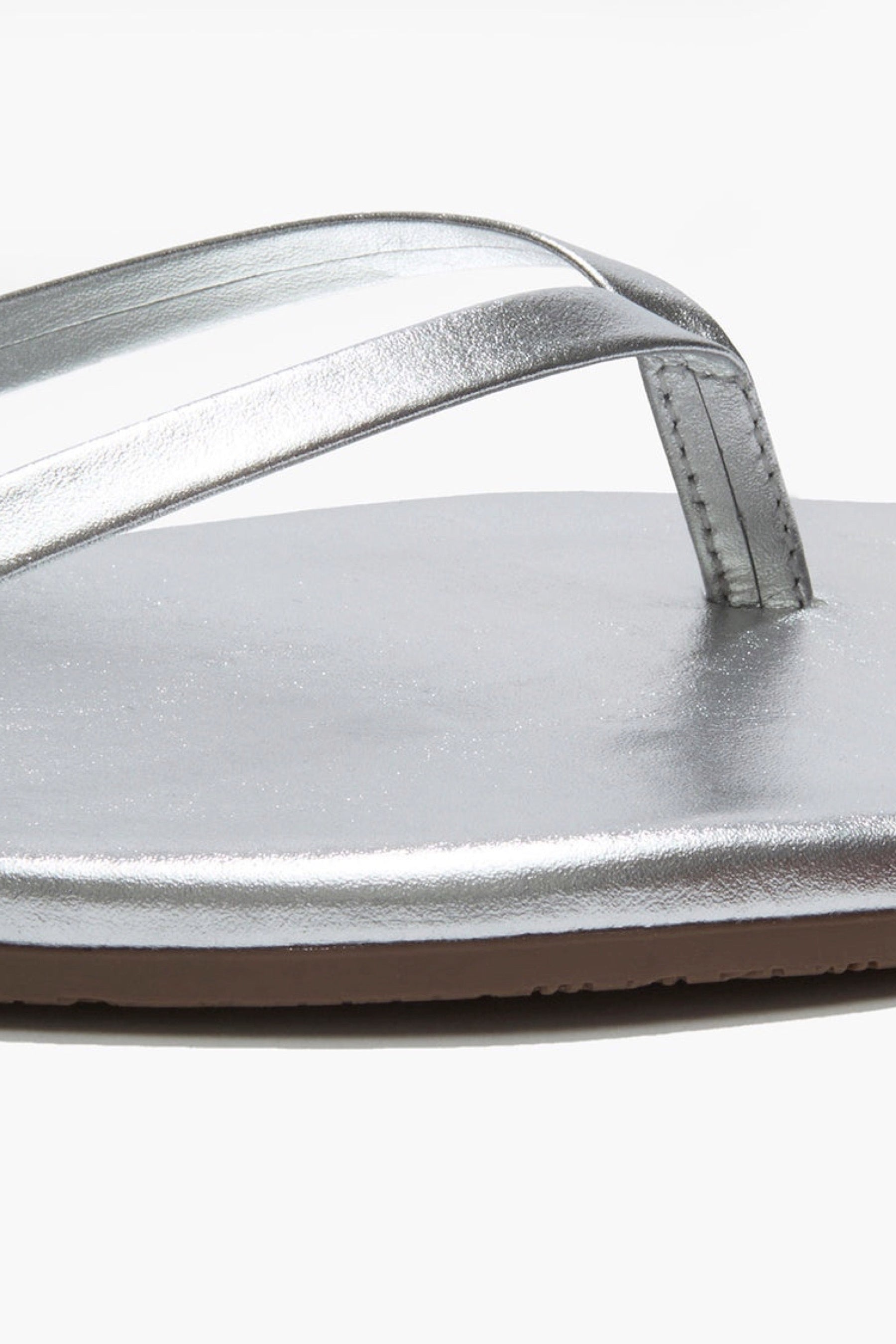 Silver Lily Square Toe Sandal