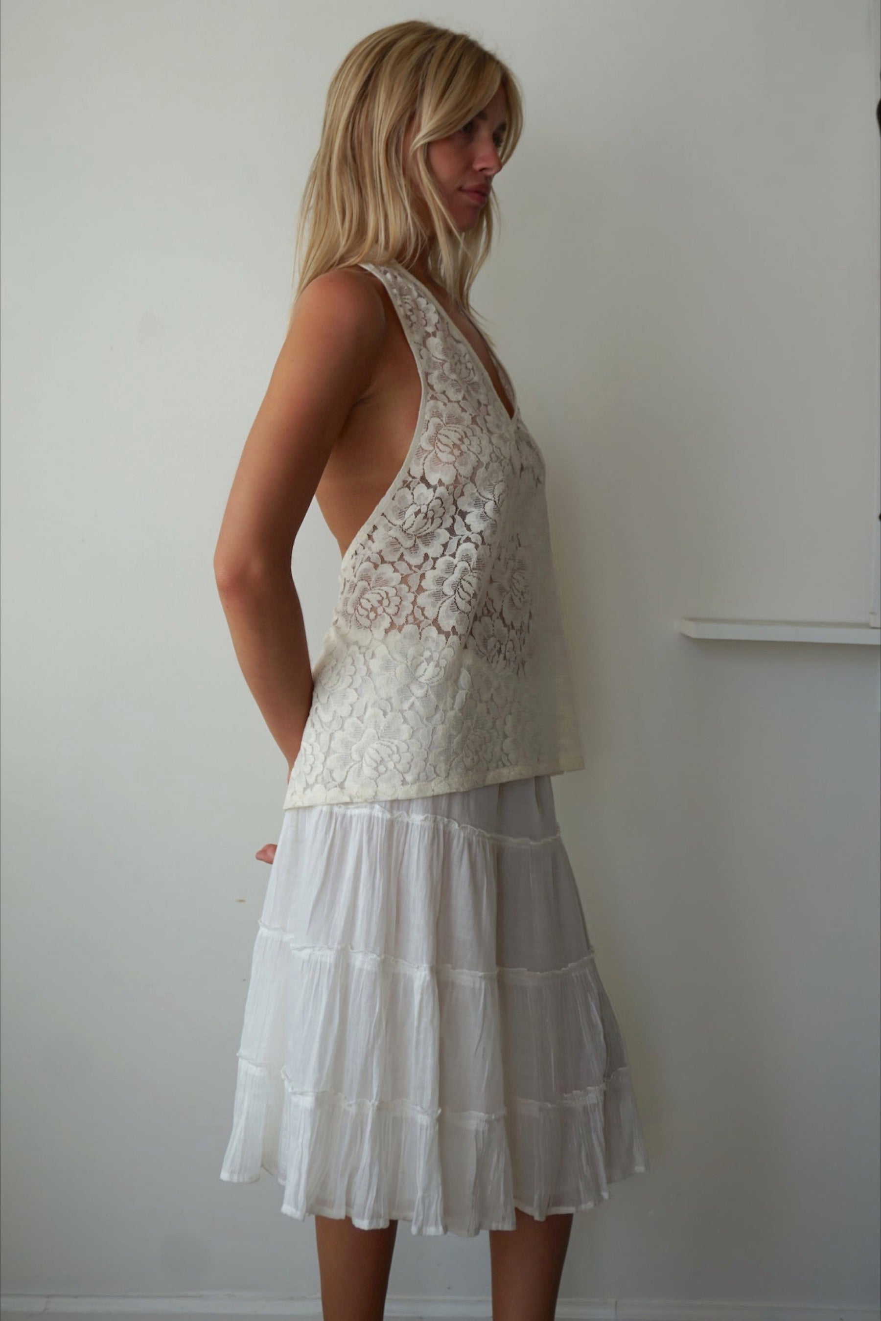 White Yin Skirt